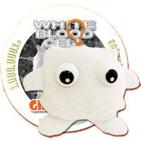 Schlüsselanhänger Weißes Blutkörperchen