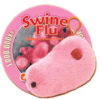 Schlüsselanhänger Schweinegrippe