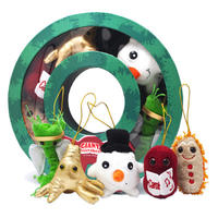 Geschenkbox Weihnachtskranz